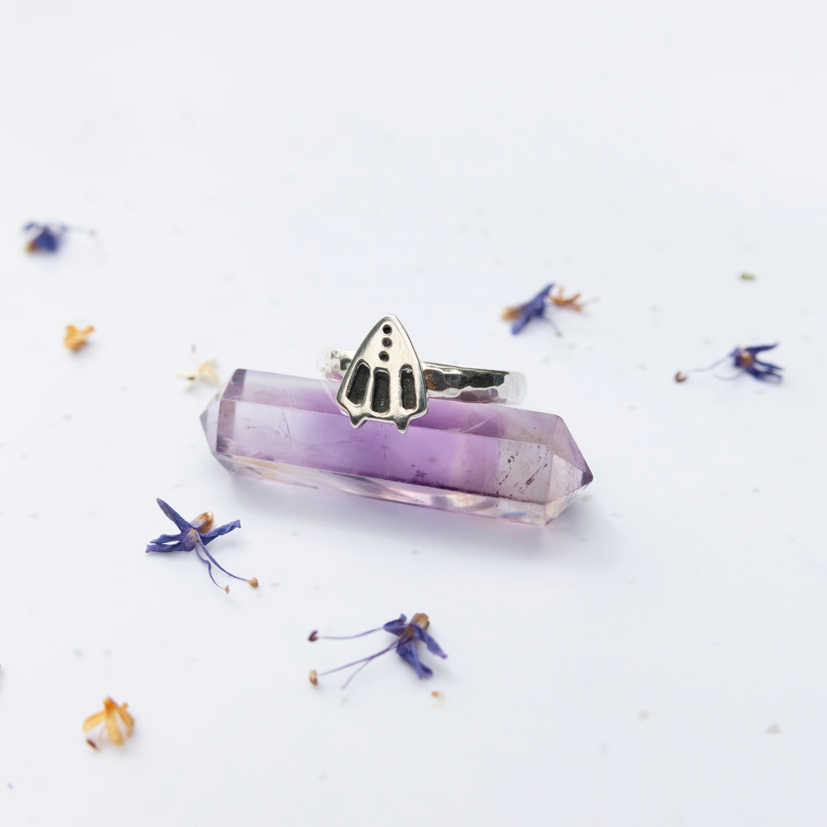 Anillo Tanu Martillado