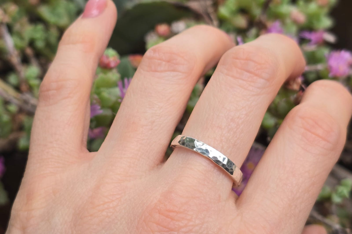 crea tu anillo martillado